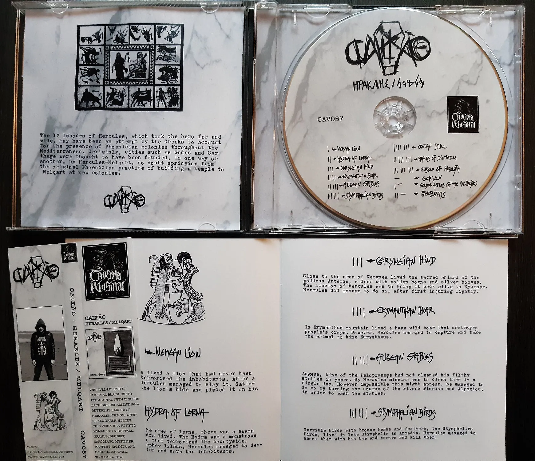CAIXÃO - Herakles / Melqart CD