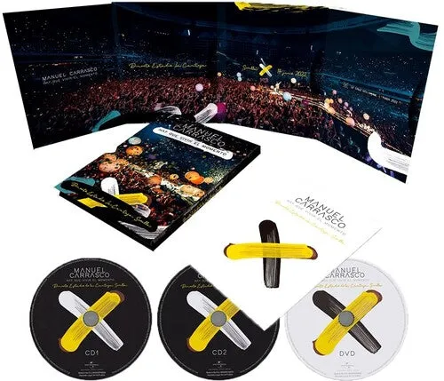 Carrasco, Manuel: Hay Que Vivir El Momento-Directo Estadio De La Cartuja Sevillahay Que Vivir El Momento-Directo Estadio De La Cartuja Sevilla - 2CD DVD