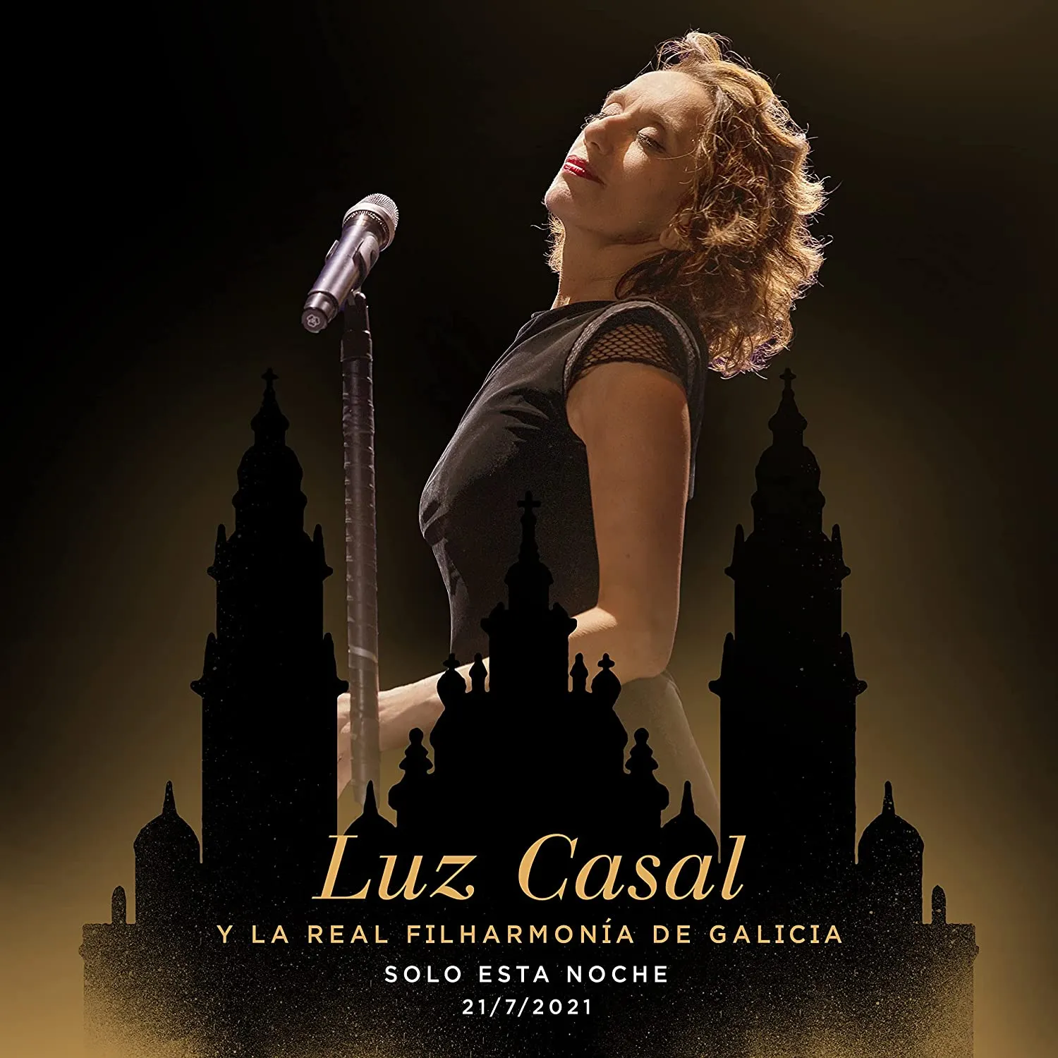 Casal, Luz / La Real Filharmonia De Galicia: Luz Casal Y La Real Filharmonia De Galicia Solo Esta Noche 21/7/2021 - CD DVD