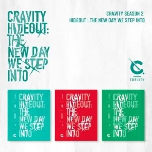 Cravity: Cravity Season 2. Hideout : The New Day We Step Into (Random Cover)(incl.4-Cut Photocard, Polaroid Photocard   Sticker)