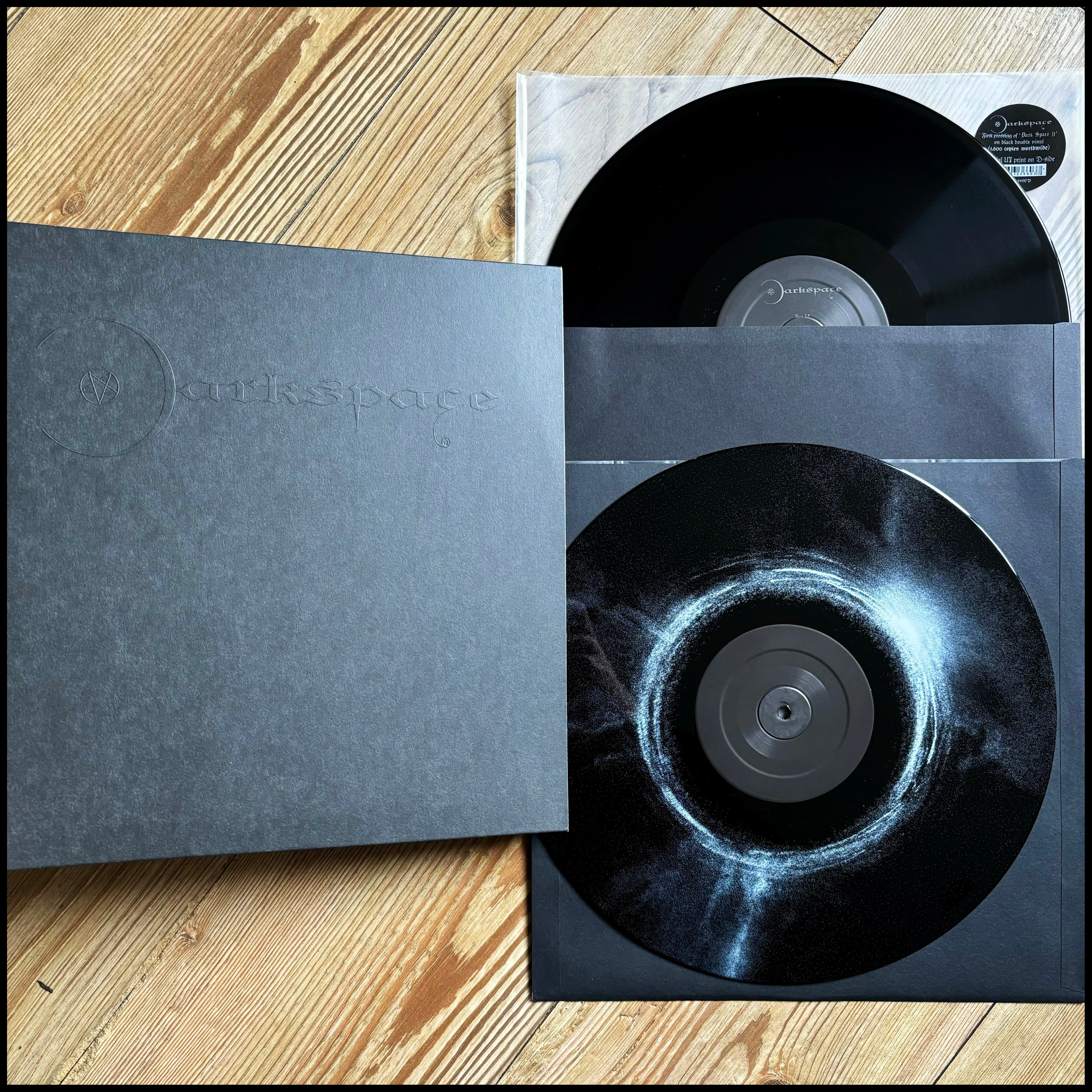 DARKSPACE: Darkspace II [2005] double black LP (2 x black vinyl, gatefold sleeve)