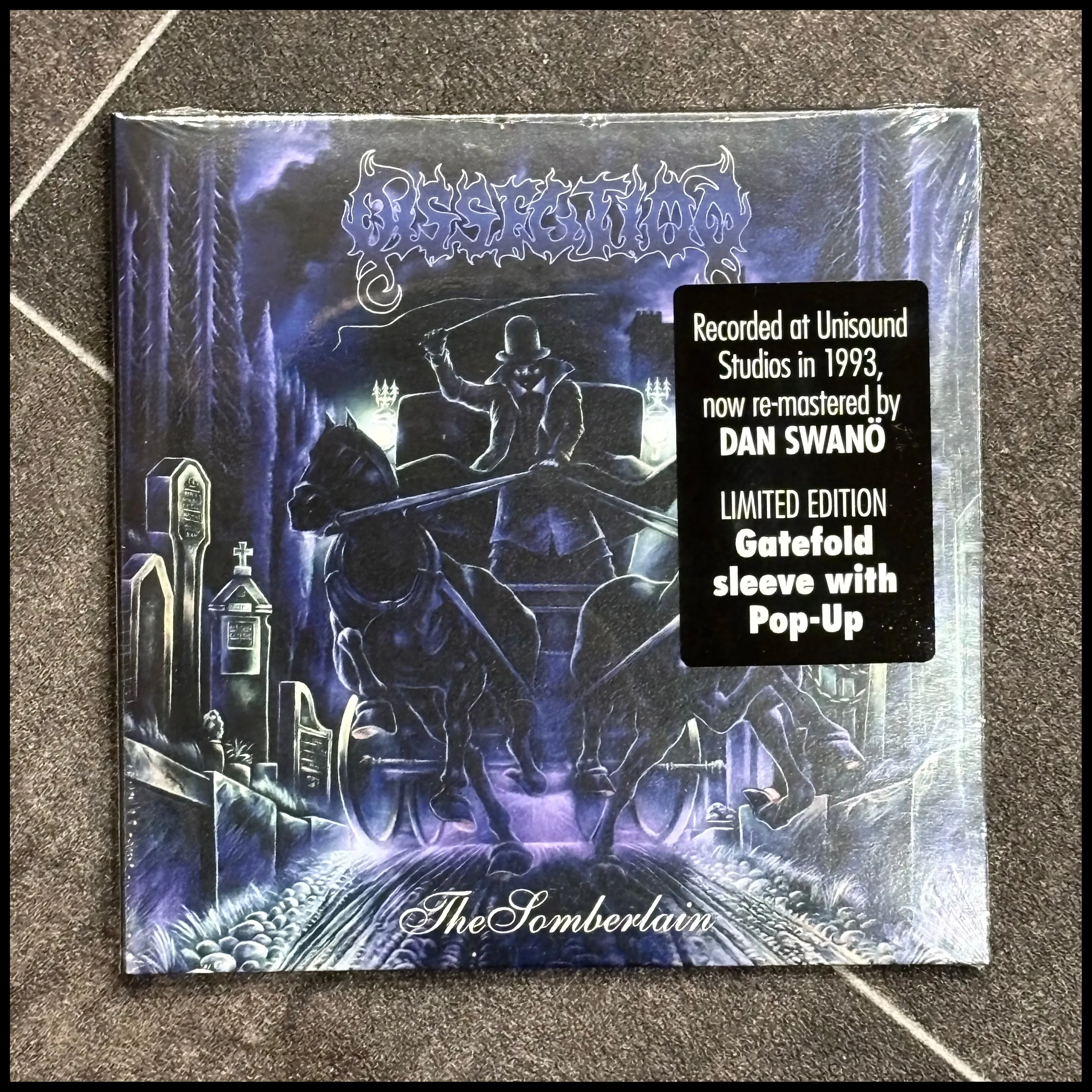DISSECTION: The Somberlain Deluxe CD (remastered, limited edition 3D digi edition, sealed)