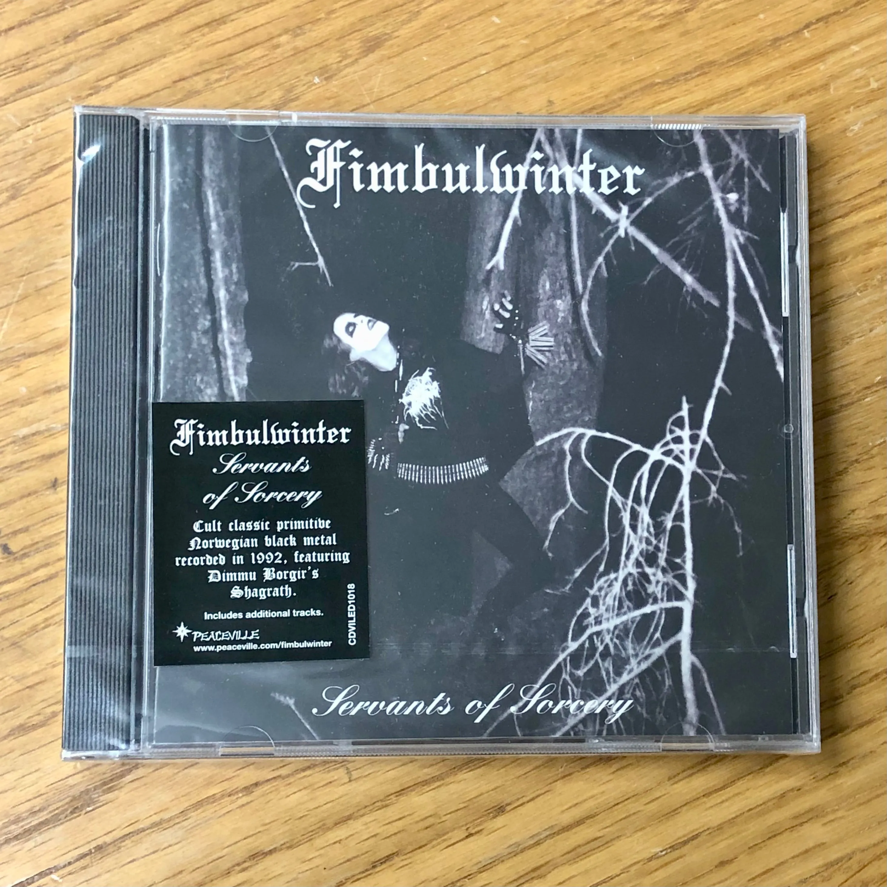 FIMBULWINTER: Servants of Sorcery CD (bonus tracks - feat. Shagrath of Dimmu   Skoll of Ulver/VBE)