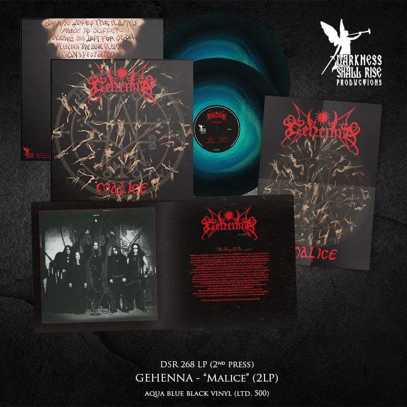 GEHENNA: Seen Through the Veils of Darkness (Second Spell) LP (black or marble vinyl)