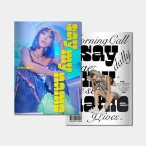 Hyolyn: Say My Name (incl. Photobook, Photocard   Sticker)