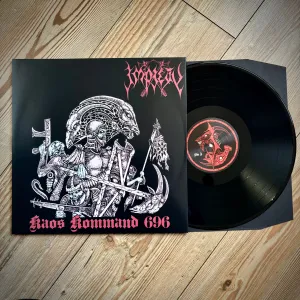 IMPIETY: Kaos Kommand 696 LP (limited black vinyl, Singapore black/death metal)