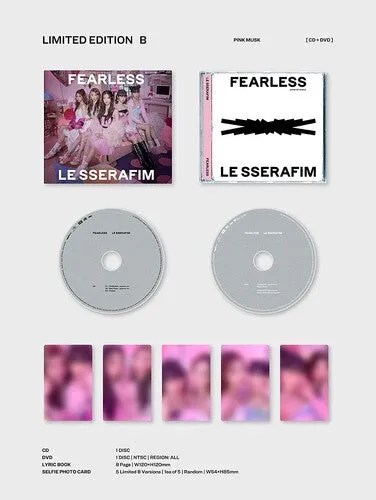 Le Sserafim: LE SSERAFIM - Fearless (Limited Edition B - CD   DVD)