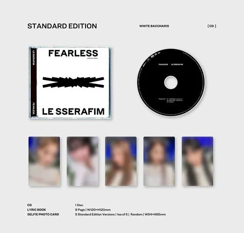 Le Sserafim: LE SSERAFIM - Fearless (Standard Edition CD)