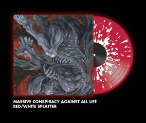 LEVIATHAN: Massive Conspiracy Against All Life double LP (2 x red/white splatter vinyl)