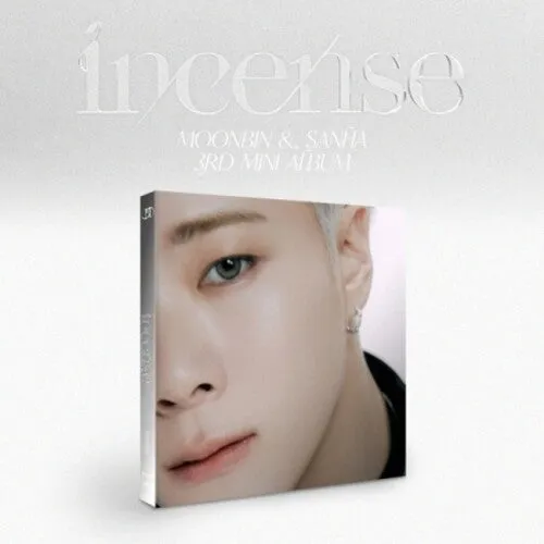 Moonbin & Sanha ( Astro ): Incense - Moonbin Version - Random Cover w/20pg Booklet, Photocard, Sticker   Folded Poster