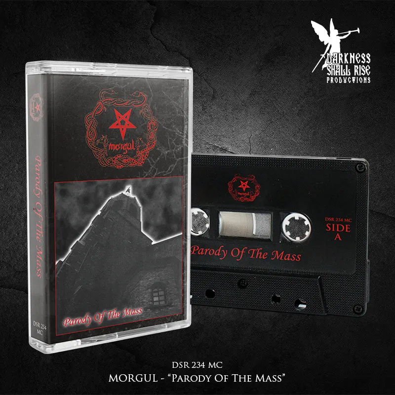 MORGUL: Parody Of The Mass cassette (classic Norwegian symphonic black metal from 1998)