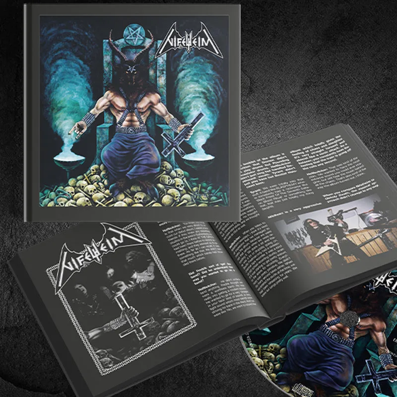 NIFELHEIM: Nifelheim digibook CD (hardcover, 30 page book)