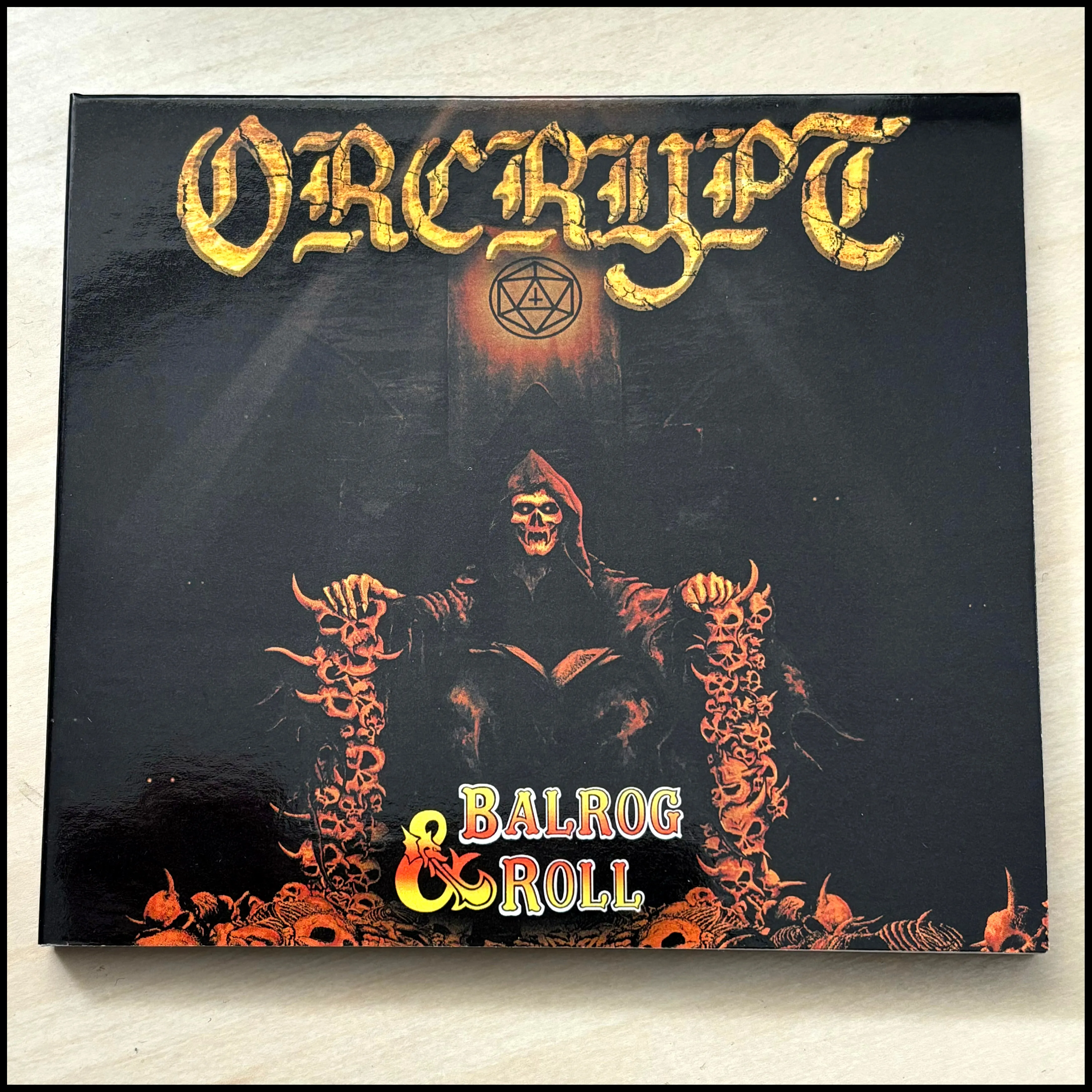 ORCRYPT: Balrog & Roll CD digipak (Old Forest members, Gehenna/Emperor style BM)