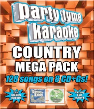 Party Tyme Karaoke: Country Mega Pack / Various: Party Tyme Karaoke: Country Mega Pack [8 Discs]