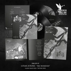Preorder [early May] LUNAR AURORA: Ars Moriendi  LP (picture disc / black vinyl, large booklet, poster)
