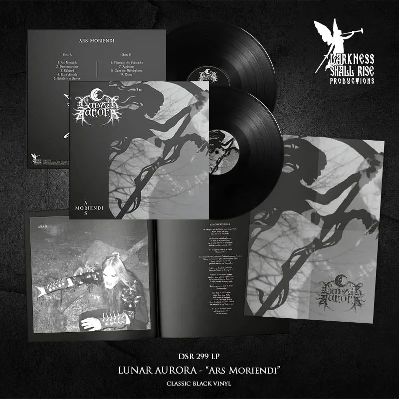 Preorder [early May] LUNAR AURORA: Ars Moriendi  LP (picture disc / black vinyl, large booklet, poster)