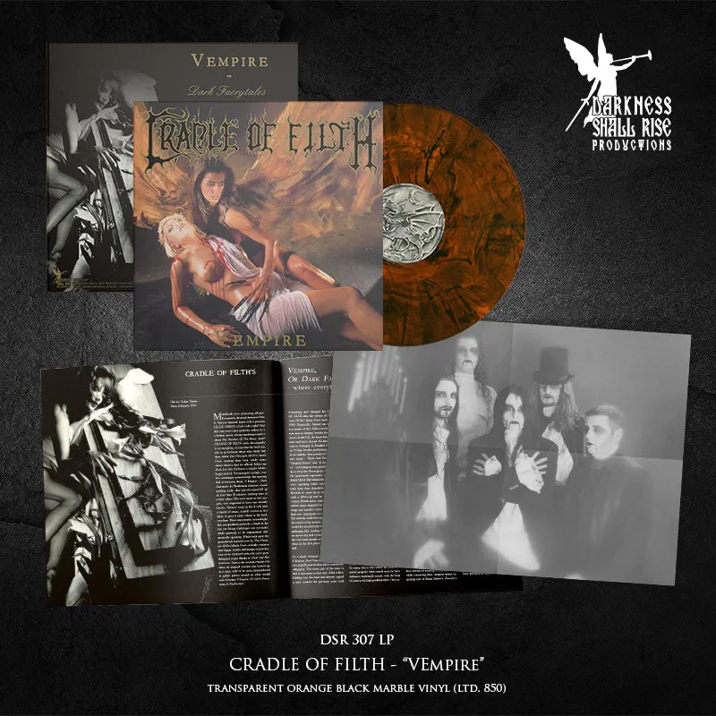 Preorder [late July 2025] CRADLE OF FILTH: Vempire LP (black or colour vinyl, remaster, download, limited)