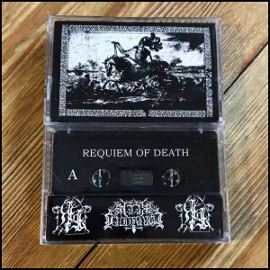 REQUIEM OF DEATH: Eternal Fear of the Blackness cassette (raw black metal from Sweden)