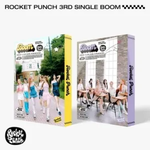 Rocket Punch: Boom - Random Cover - incl. 4 Index Cards, 40pc Photo Postcard Set, Photocard   Sticker