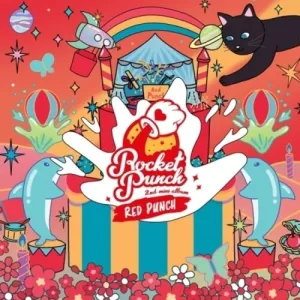 Rocket Punch: Red Punch (Incl. 80pg Booklet, Bookmark, Sticker   Photocard)