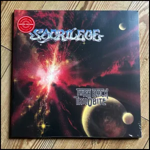 SACRILEGE: Turn Back Trilobite double LP (clear/red splatter vinyl   12" vinyl)