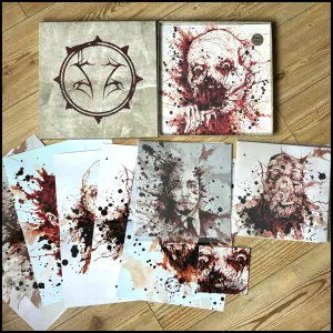 SHINING: Long Live the Enemy LP limited boxset (4 exclusive coloured vinyl, 3 signed photos, CD   posters, stickers, numbered in blood)