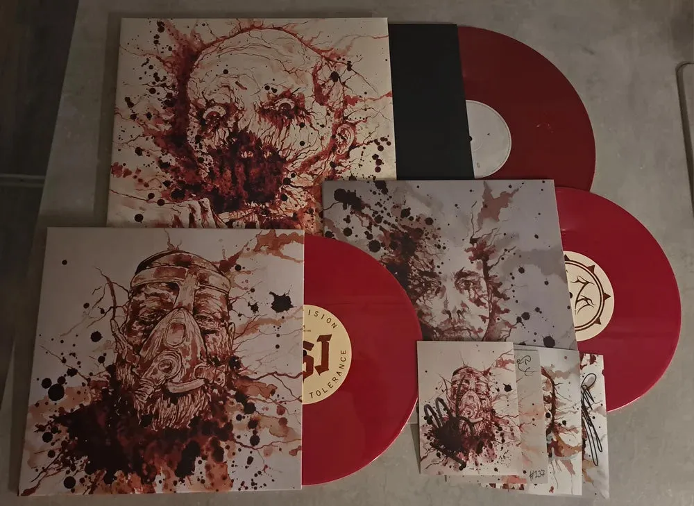 SHINING: Long Live the Enemy LP limited boxset (4 exclusive coloured vinyl, 3 signed photos, CD   posters, stickers, numbered in blood)