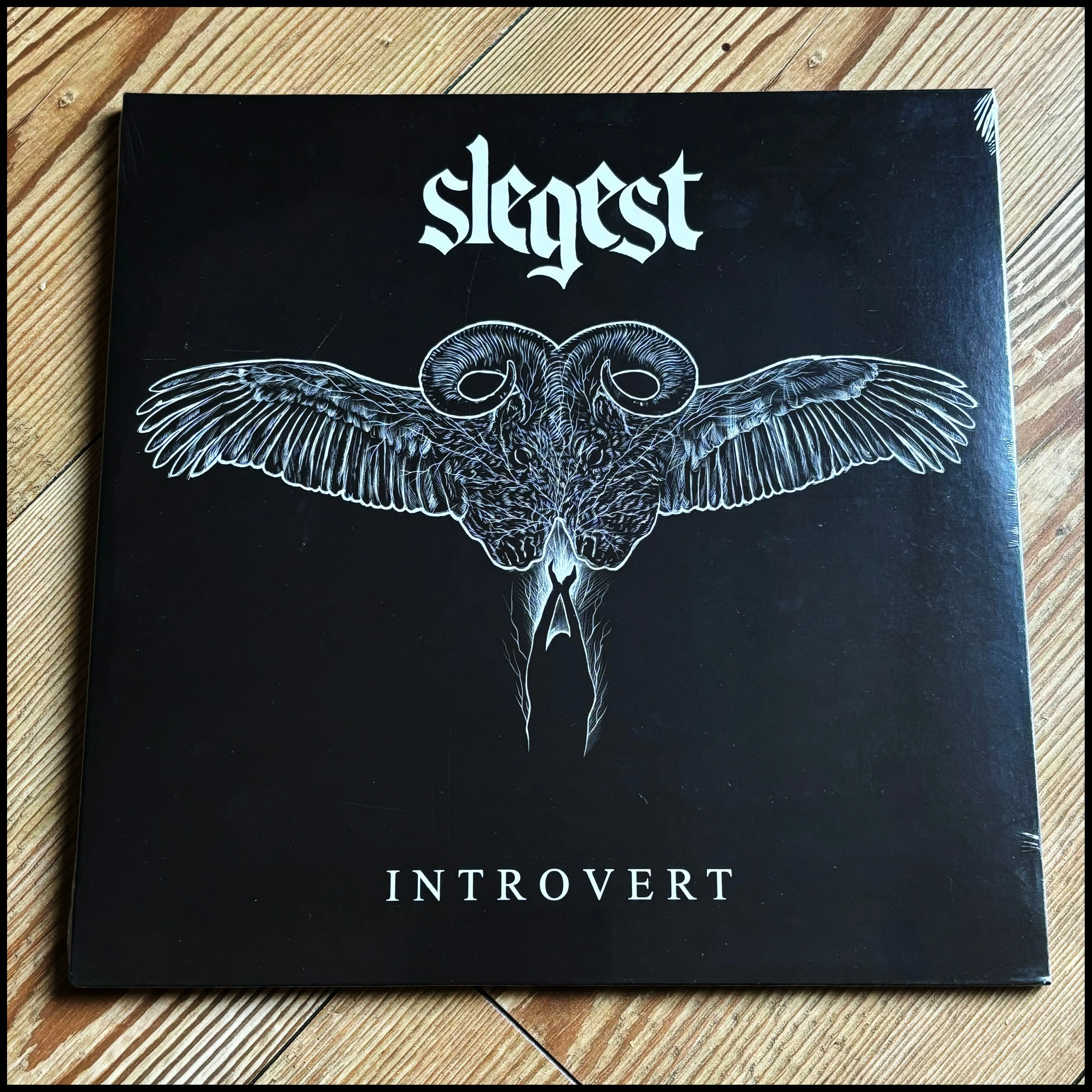 SLEGEST: Introvert LP (black/white vinyl, ex-Vreid, doom/black metal from Norway)