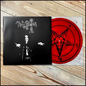THE BLACK: Black Blood LP (gatefold, ltd. red vinyl, silkscreen, Swedish black metal feat. Jon from Dissection)