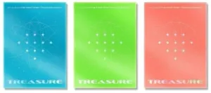 Treasure: The First Step : Treasure Effect (Random Cover) (incl. 156pg Photobook, Photocard File Folder, Lyrics Postcard Set, Hologram Postcard, Unit Polaroid, Baby Photocard, Photocard, Selfie Photocard   Graphic Sticker)