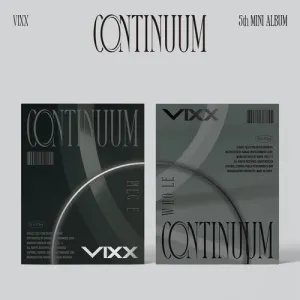Vixx: Continuum - Random Cover - incl. Photobook, Postcard, Folded Poster, Transparent Bookmark, Photocard Frame, Transparent Photocard, Photocard, Group Photocard   Transparent Sticker