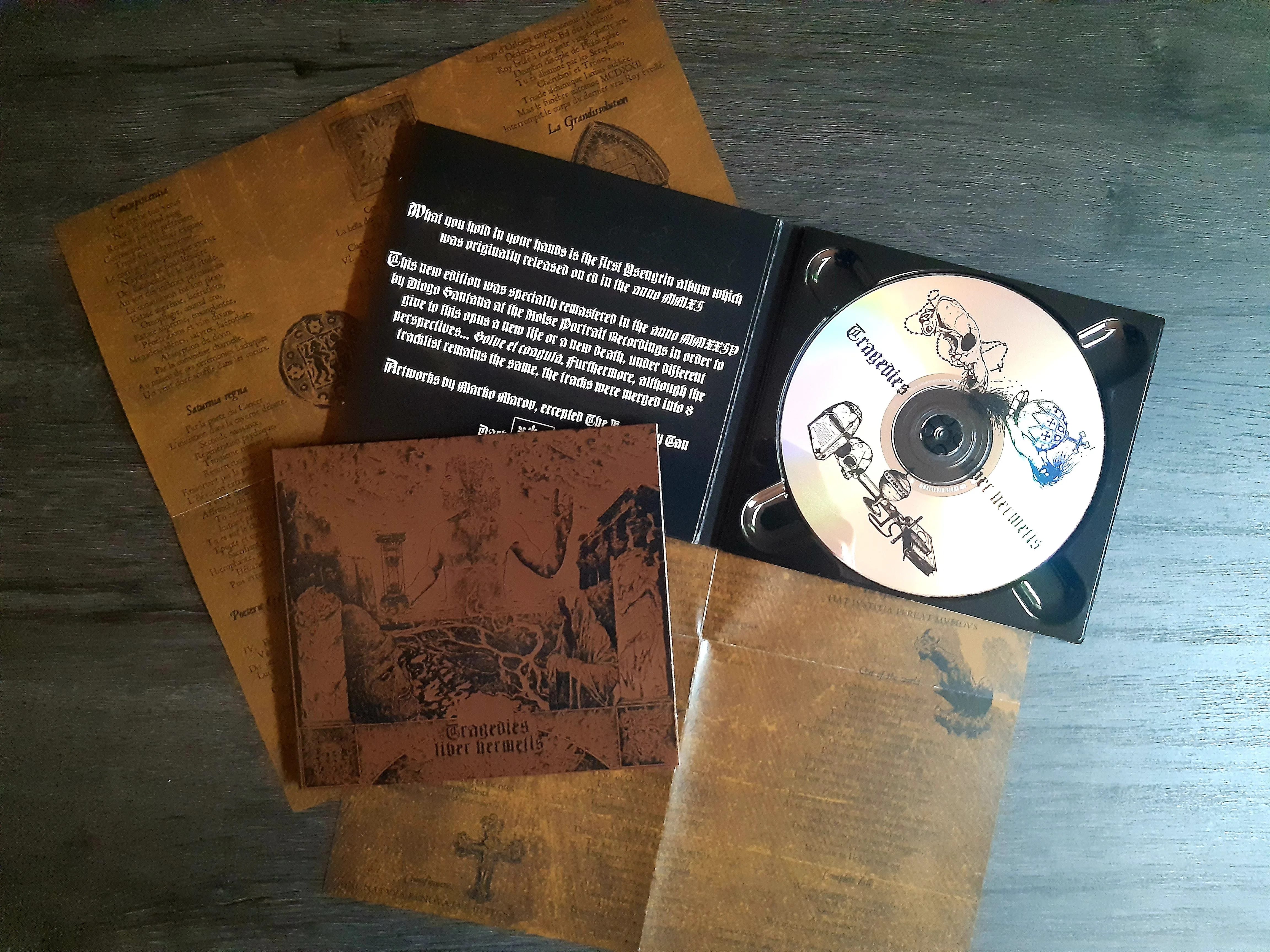 YSENGRIN - Tragedies - Liber Hermetis CD